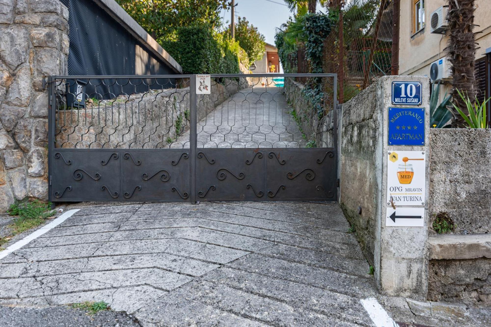 Apartment Mediteraneo Opatija Exterior foto